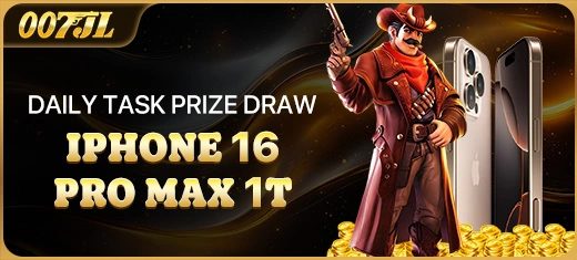 007JL daily prize gift rewards for active casino players